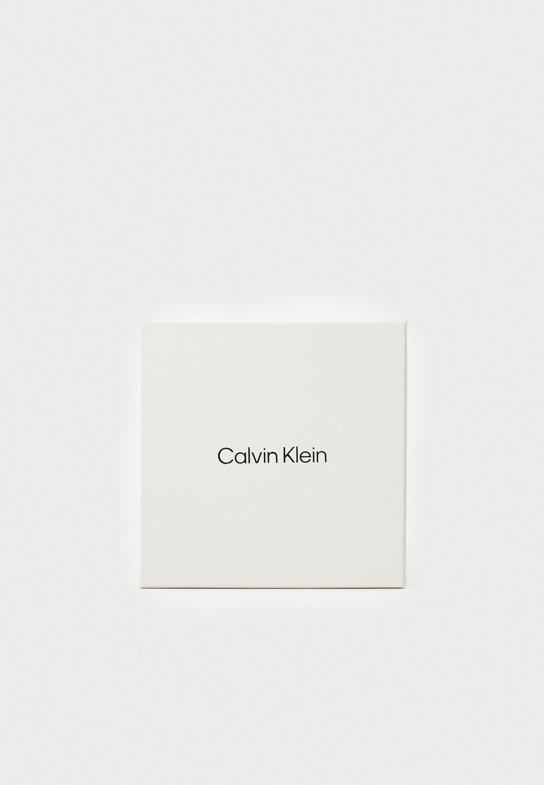 Calvin Klein LOGO ALL OVER﻿ STRAP - Pasek - czarny/jasnozłoty antyczny
