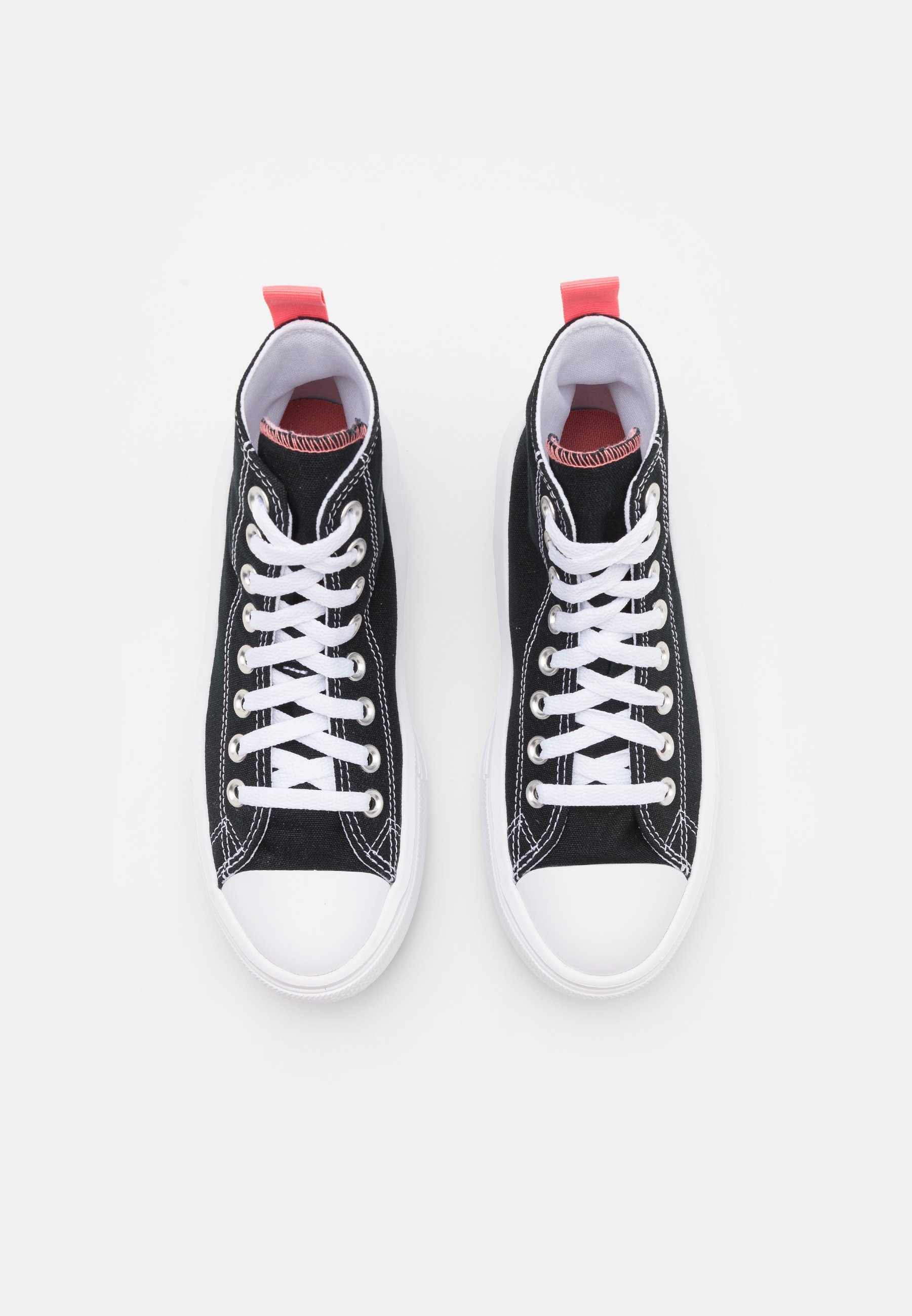 Converse CHUCK TAYLOR ALL STAR MOVE - Vysoké tenisky - black/white/white