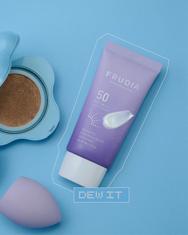 Frudia Borůvkový lehký ochranný krém na obličej SPF 50