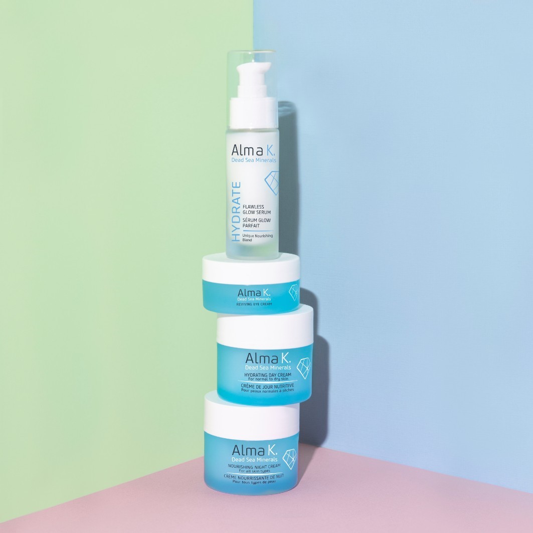 Alma K Glowserum kūno priežiūros serumas nepriekaištingam veido odai – 30 ml