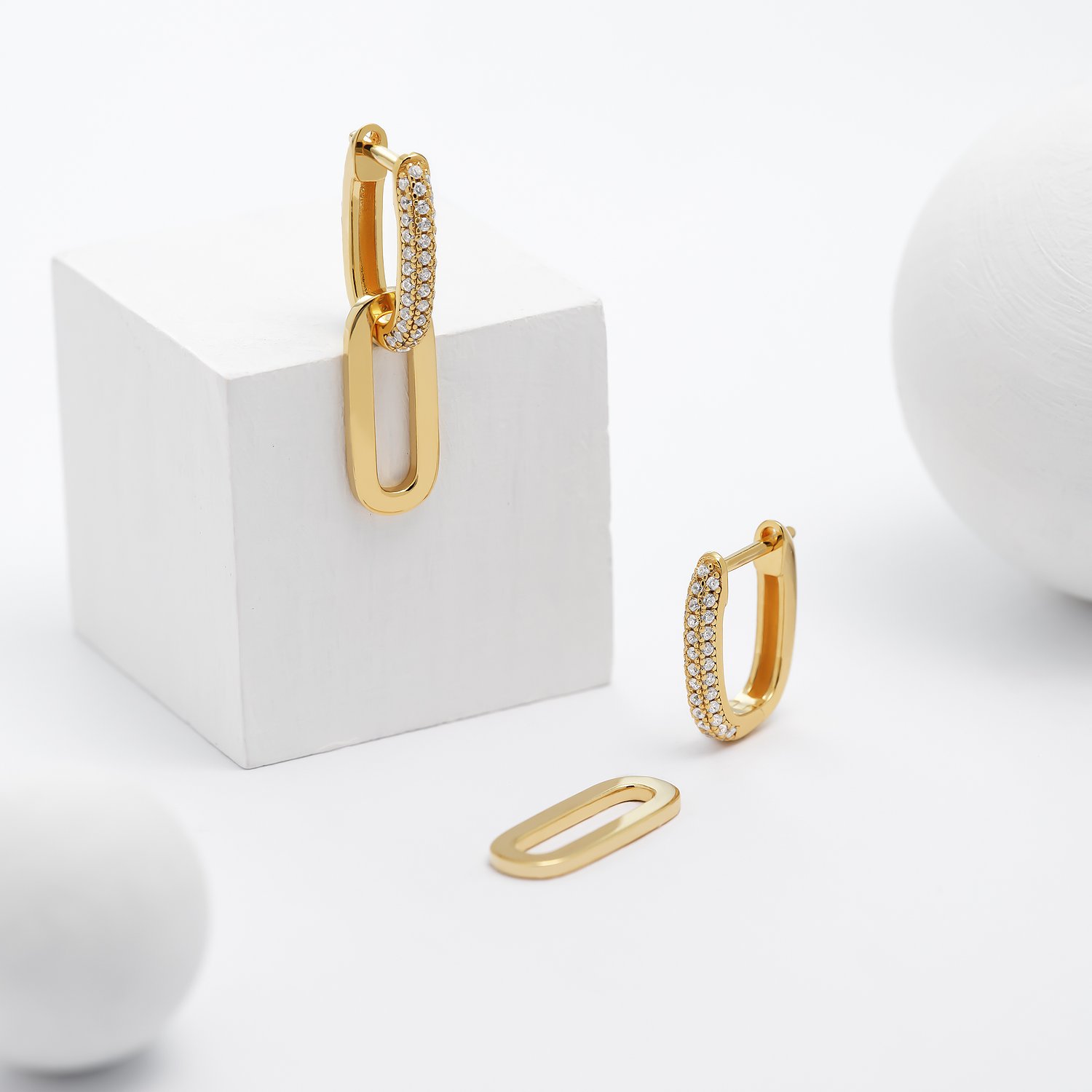 CHRIST Boucles d'oreilles