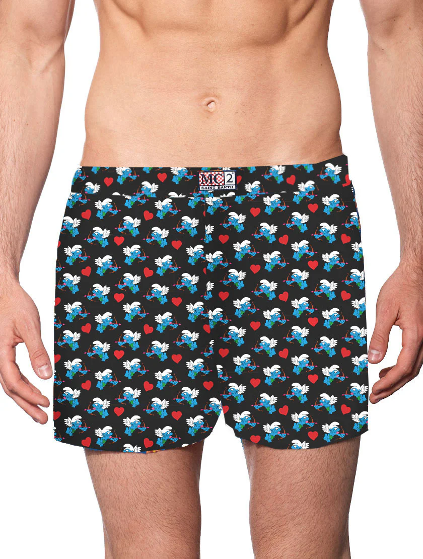 Boxershorts voor heren met smurfenprint - ©Peyo Special Edition