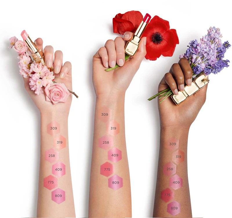 Bálsamo labial nutritivo e hidratante GUERLAIN KissKiss Bee Glow