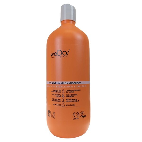 weDo Professional - Glanzshampoo 900ml für geschädigtes Haar