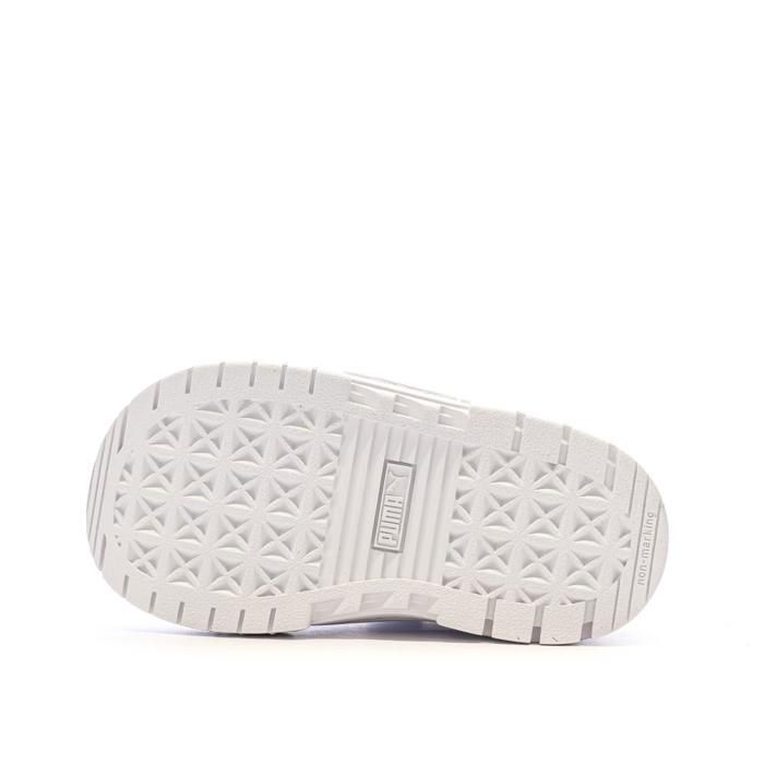 Baskets Blanches Fille Puma Stitching