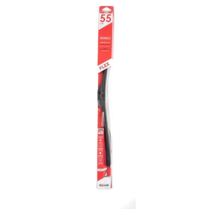 Start Scheibenwischerblatt, universelles gebogenes Scheibenwischerblatt, 55 cm