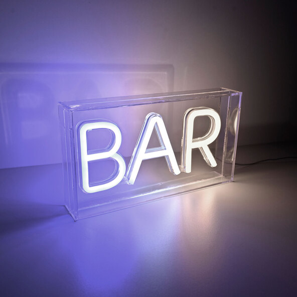 LED-Neon-Schild Bar