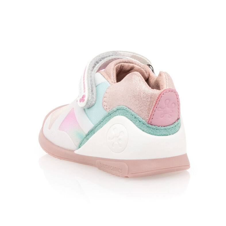Botines/botas blancas para bebé niña