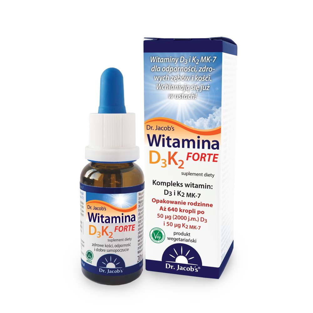 Dr. Jacobs Vitamin D3K2 Forte