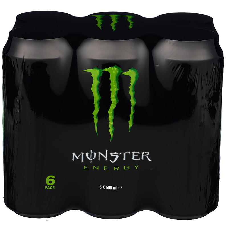 Monster Monster 6-pack energidryck Grön energi