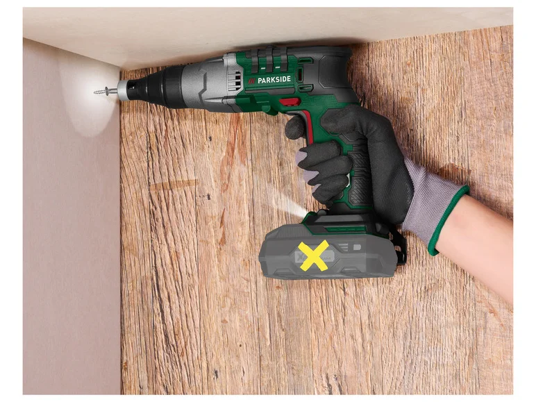 Placa de cobertura PARKSIDE® sem PTBSA 20-Li A1, 20 V