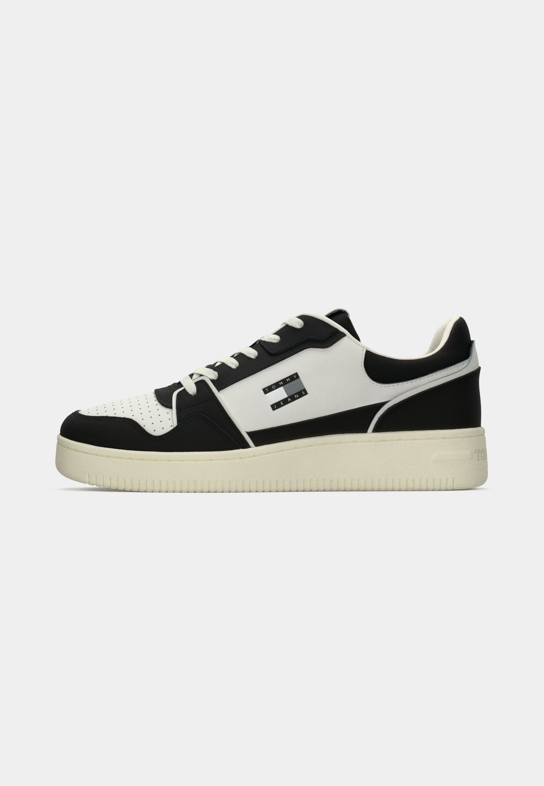 Tommy Jeans RETRO BASKET - Sneakers - zwart