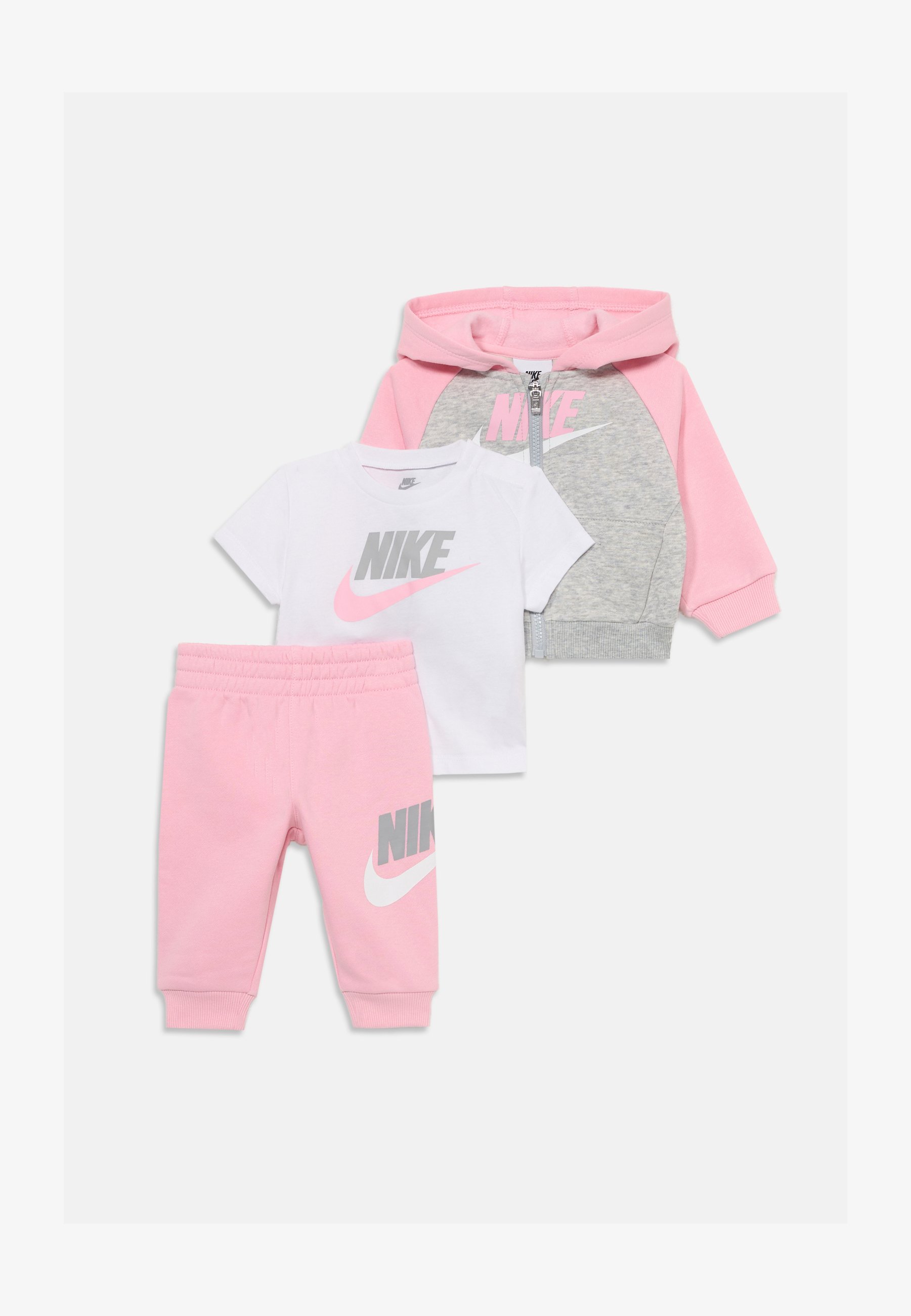 Nike Sportswear COLOR BLOCKED SET UNISEX - Trainingsanzug - mittelhellrosa
