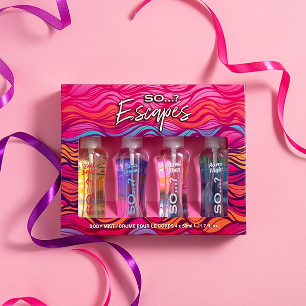 En...? Escapes Body Mist Cadeauset 4 x 50ml