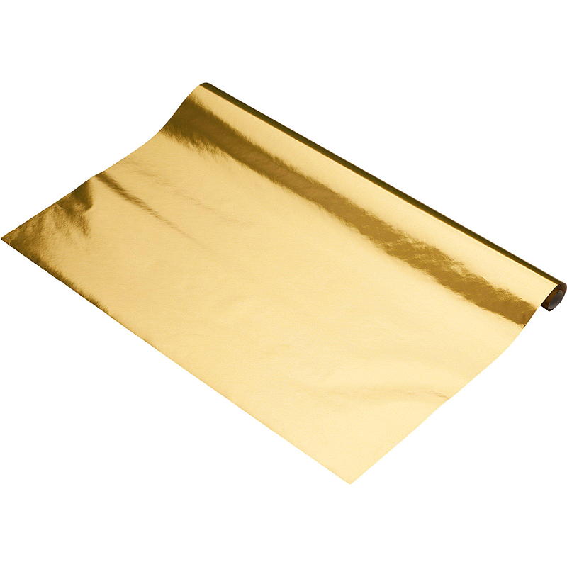 Papel de regalo navideño para el hogar 2 m x 0,7 m Metálico