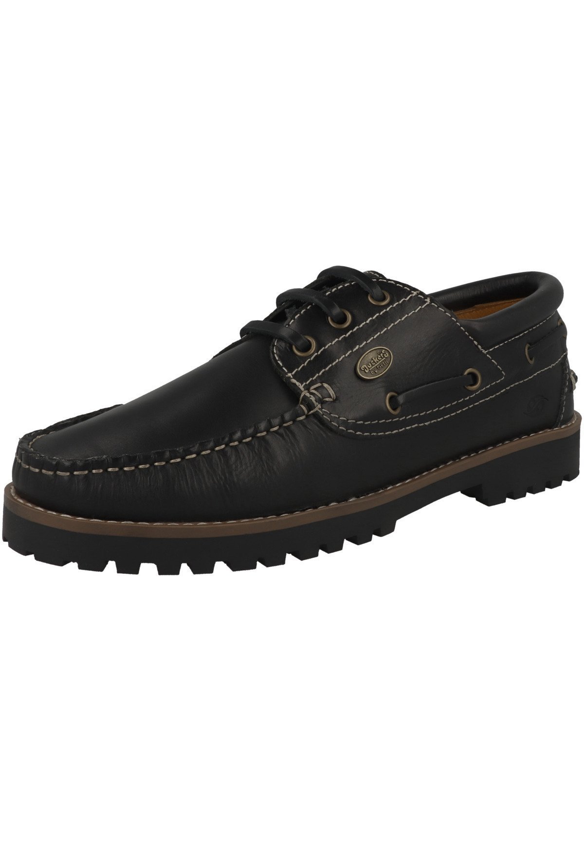 Chaussures bateau Dockers by Gerli - noires (54ct001-180100)