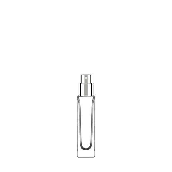 Flacon en verre transparent VIP Square 5 ml FEA 13