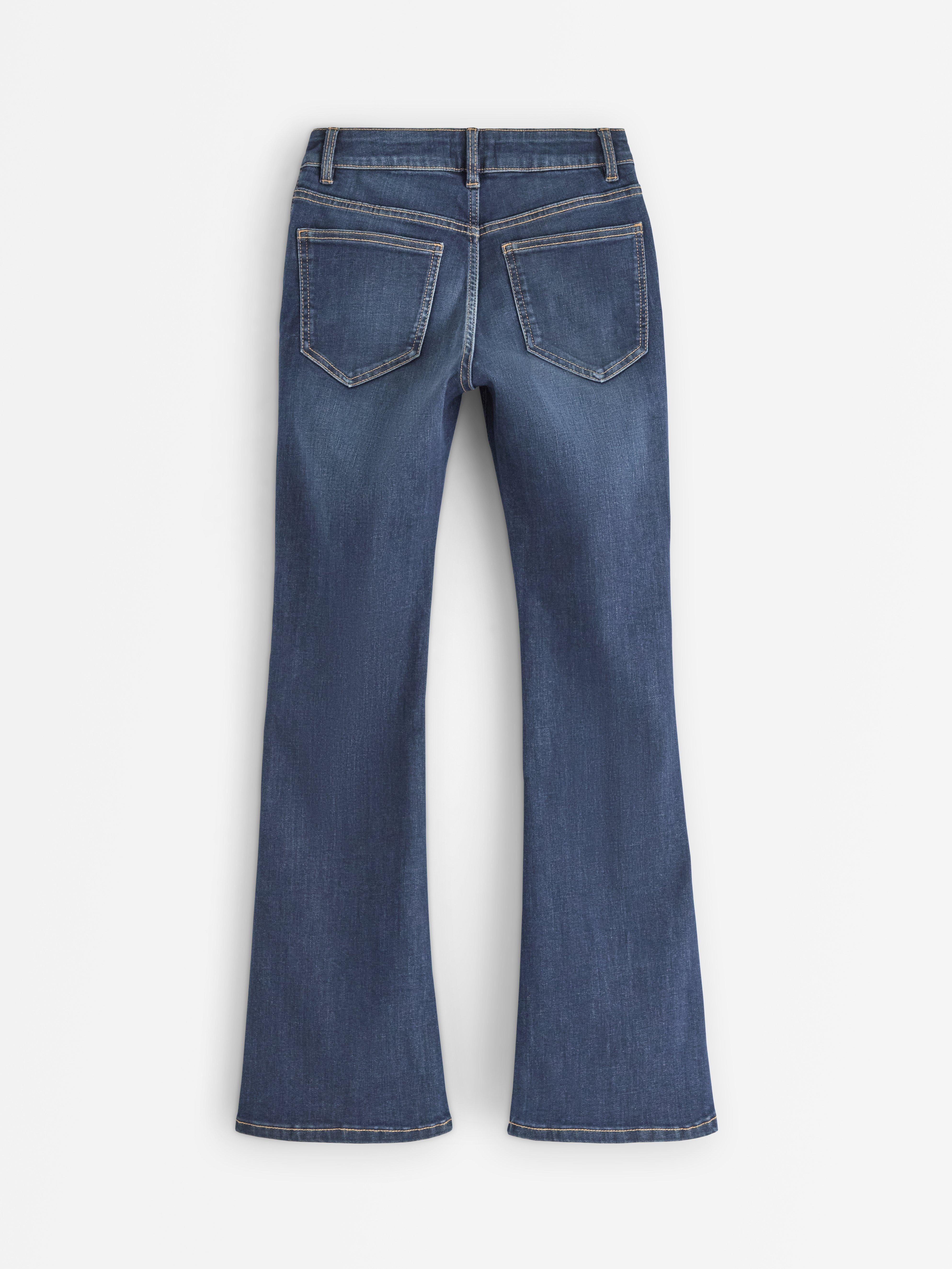 FREJA Flared jeans Mørk denim