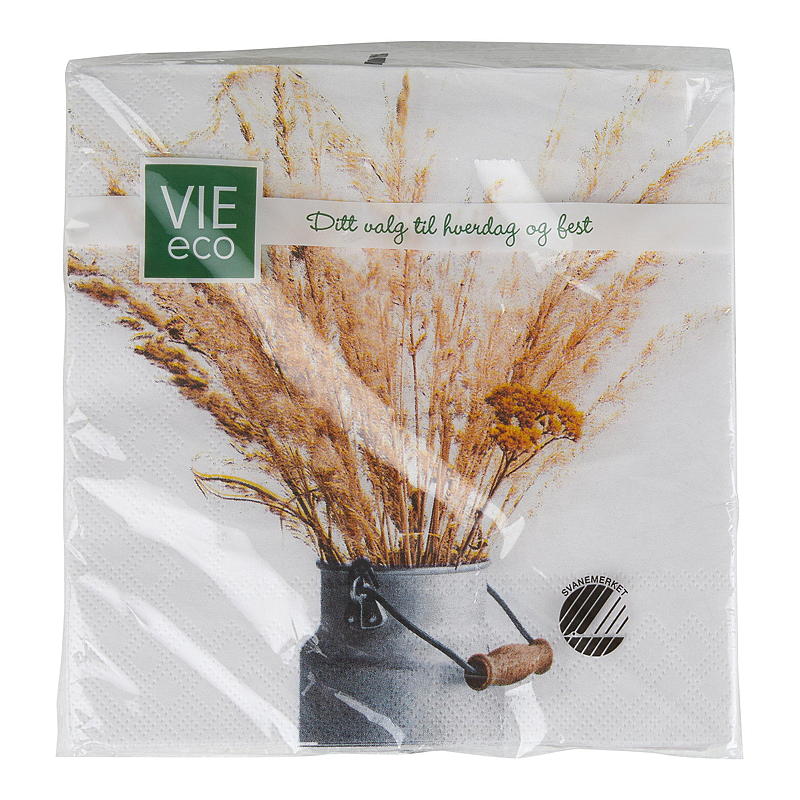 Vie Eco Servietter 20-pakning 33x33 cm