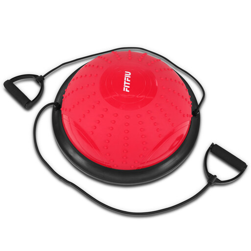  Fitfiu Mini-Balanceball, wendbarer Pilates-Balanceball, 46 cm Durchmesser