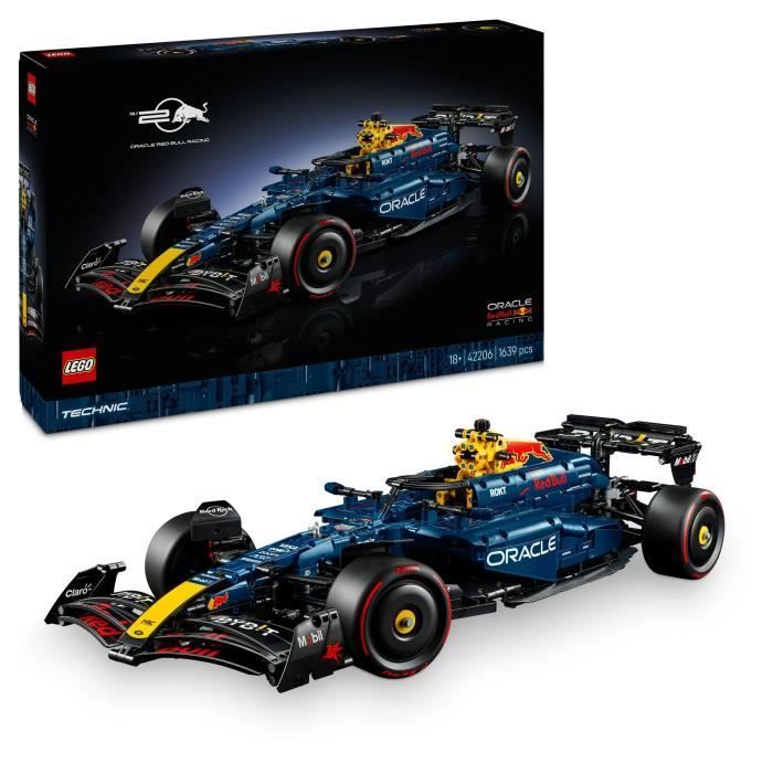 LEGO Technic F1 Oracle Red Bull Racing RB20 - Set di costruzione da collezione per adulti - Include un motore V6 e un cambio