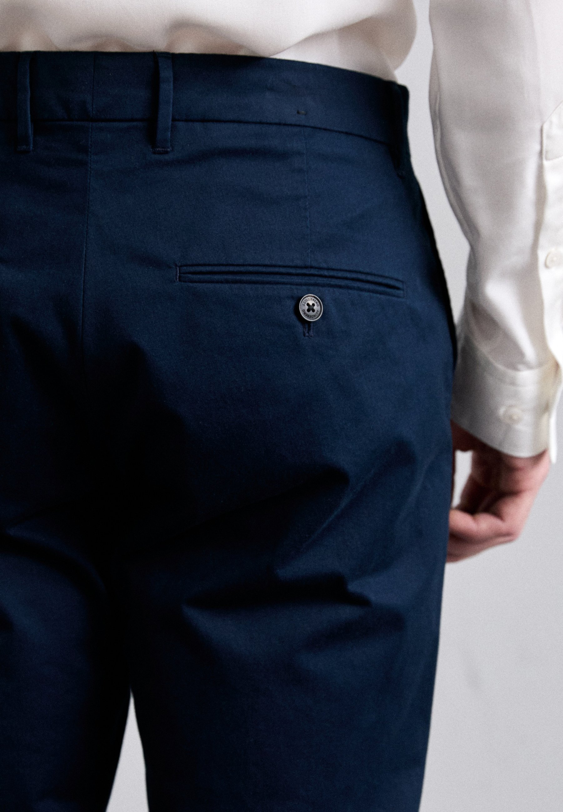 J.LINDEBERG CHED CLOUD PANTS - Broek - marineblauw