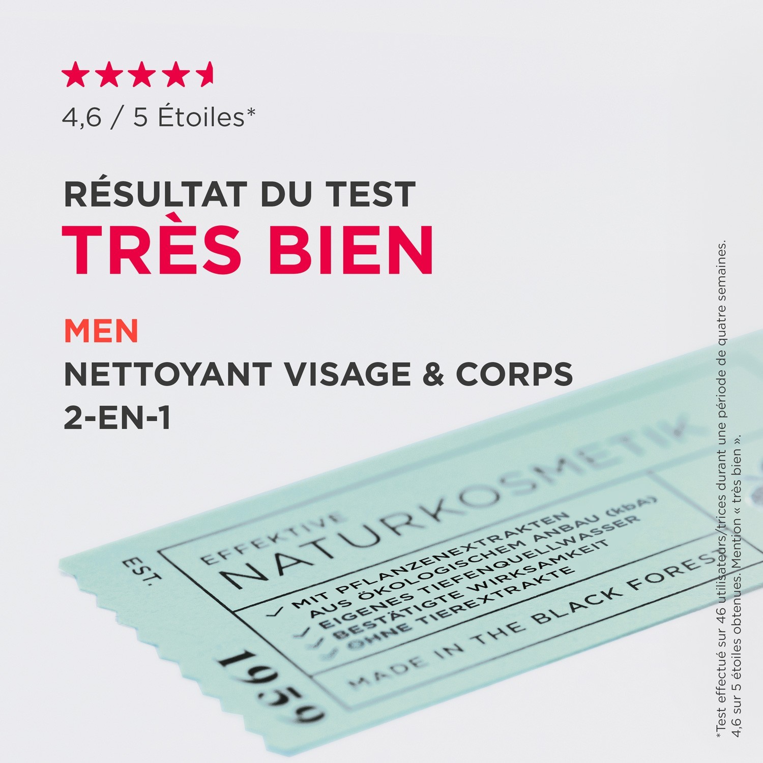 ANNEMARIE BÖRLIND MEN Nettoyant Visage & Corps 2-en-1