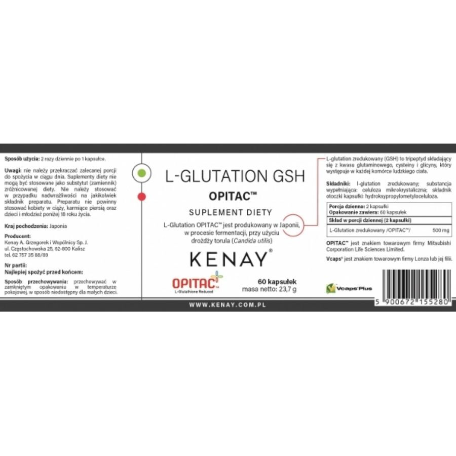 Kenay L-Glutathione Gsh Opti Tac