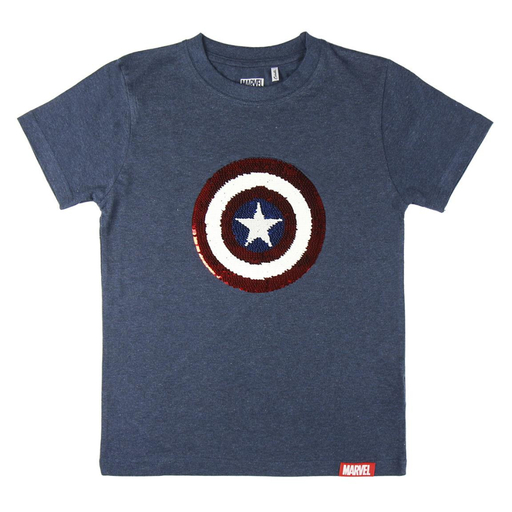  Camiseta Corta Capitán America 64062