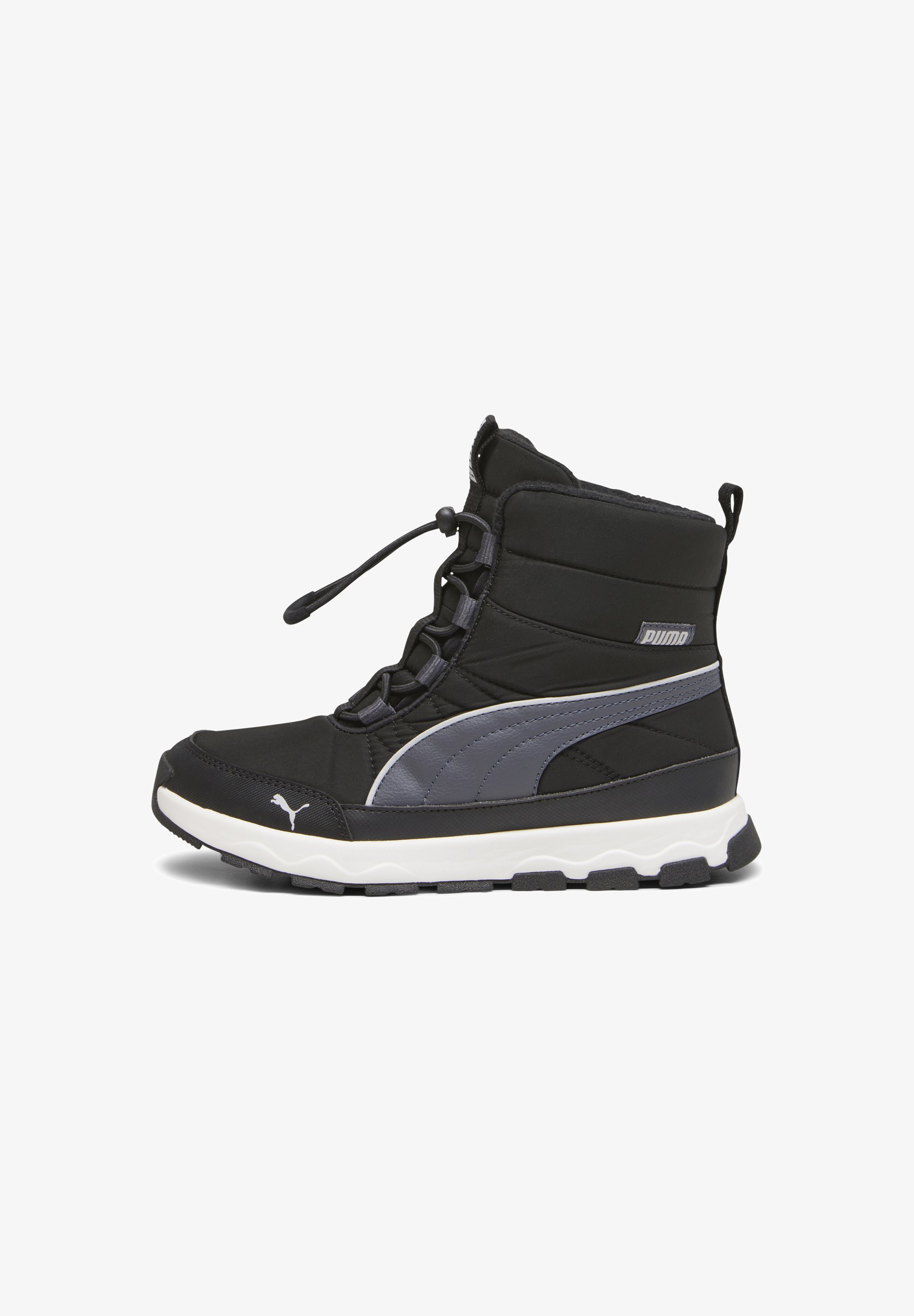 Puma EVOLVE - Bottes d'hiver - noir/gris foncé/blanc