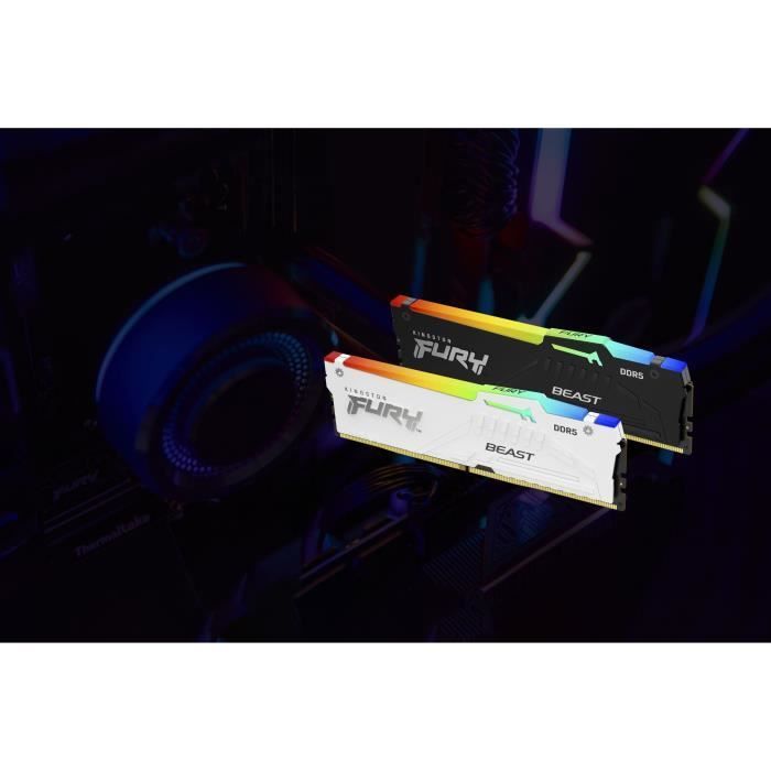 DDR5 memory - KINGSTON - FURY Beast RGB EXPO - 32 GB (2 x 16 GB) - 6000 Mhz - CL30