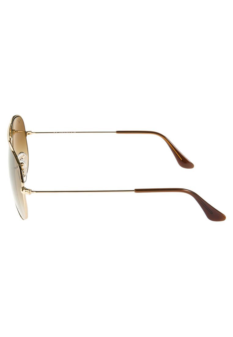 Ray-Ban AVIATOR GRAND UNISEXE - Lunettes de soleil - marron/doré
