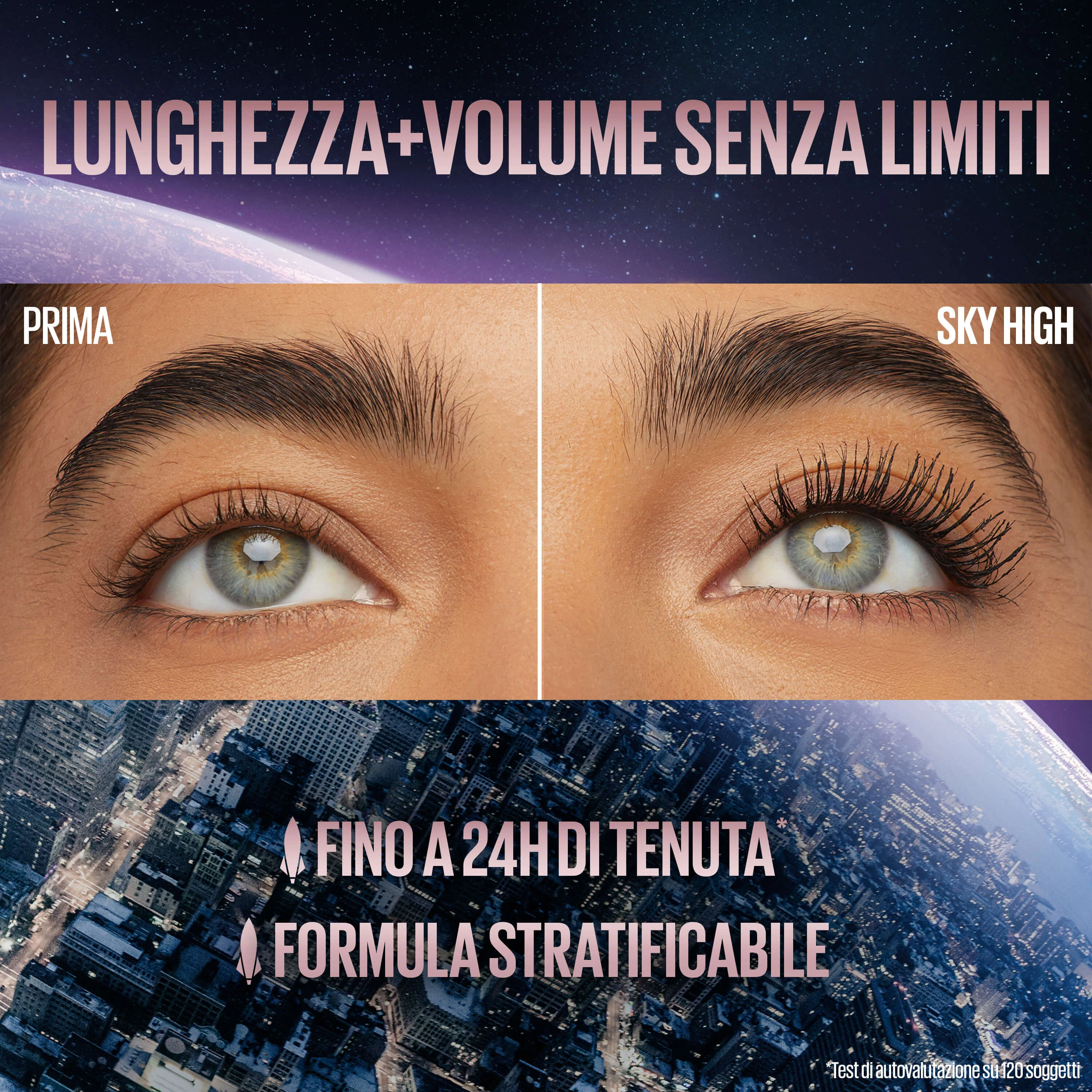Occhi Mascara Ciglia Sensazionali Sky High - Mascara