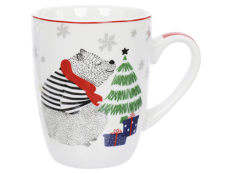 Kubek niedźwiadek Winter Friends 300 ml wielokolorowy