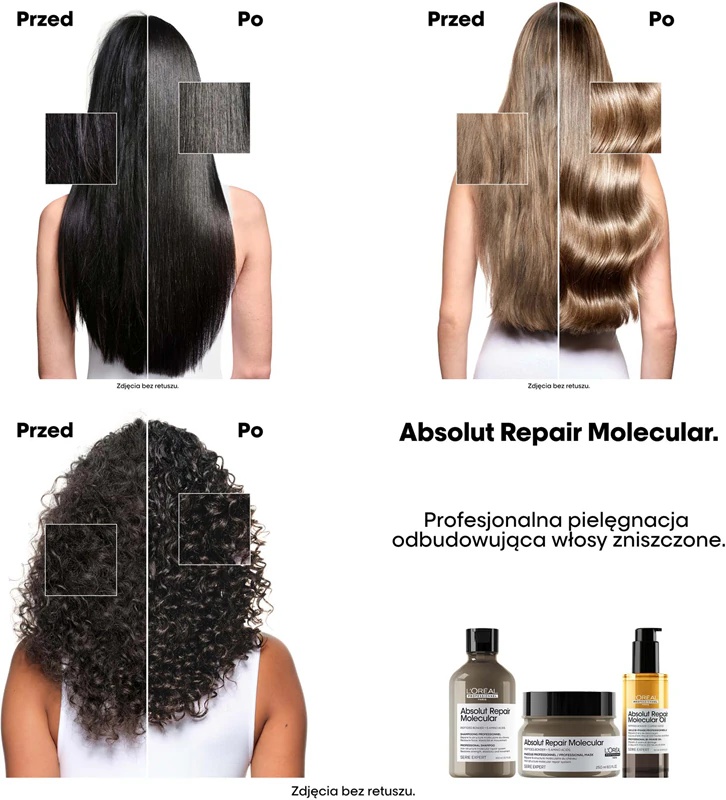 L'Oréal Professionnel Serie Expert Absolut Repair molekularno hranilno olje za poškodovane lase