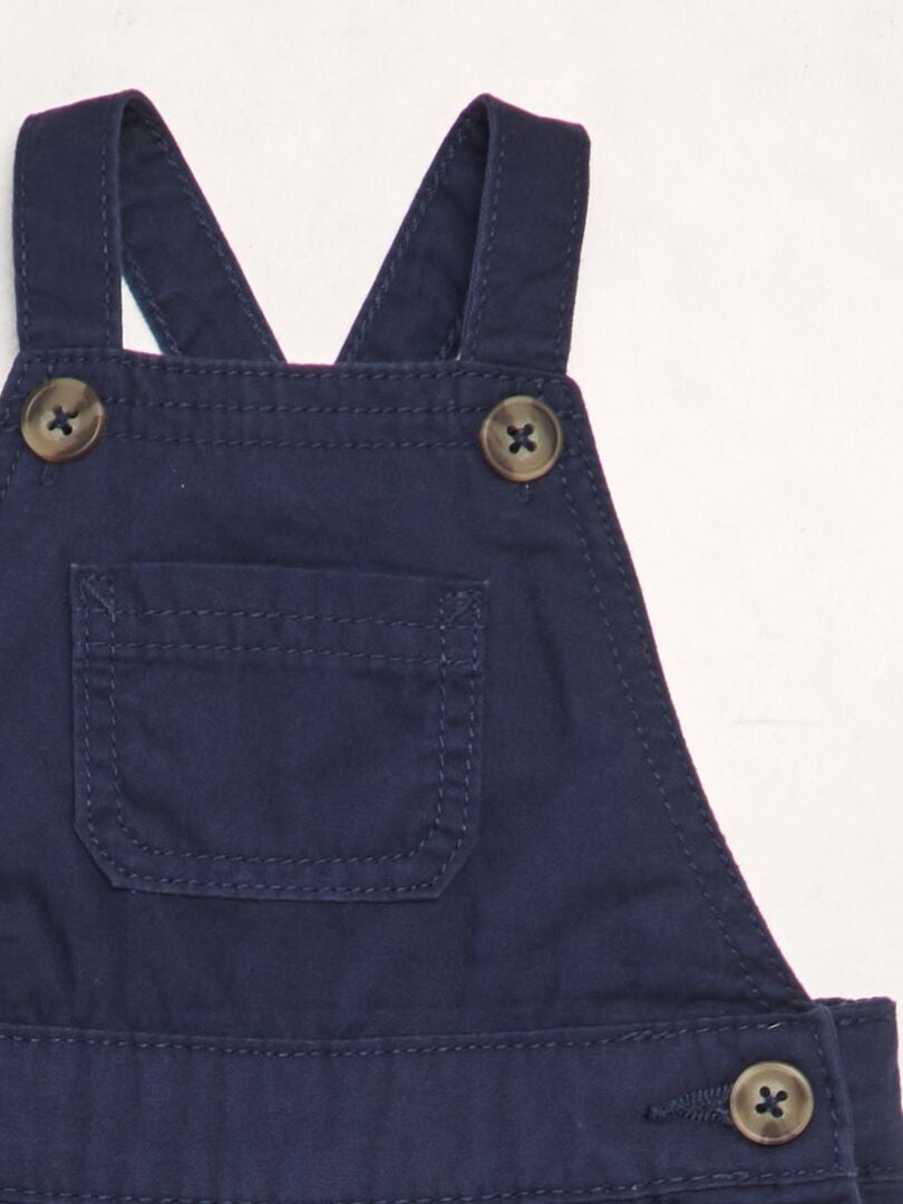 Fleece overall - ZWART