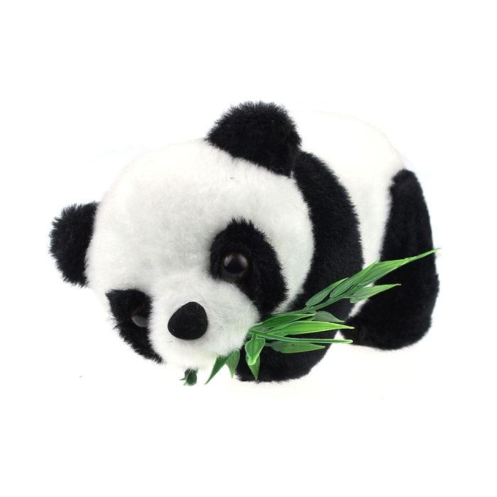 Presente de Natal para Bebê/Criança: Panda de Pelúcia Macio e Fofo, Brinquedo de Boneco de Pelúcia em Preto e Branco, Animal de Desenho Animado.