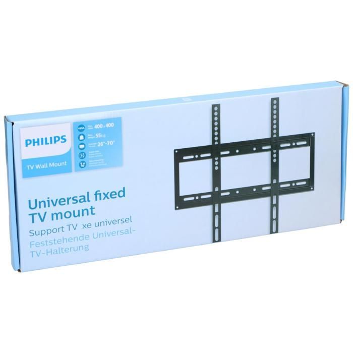 Soporte de pared fijo universal Philips para TV - 26-70 pulgadas
