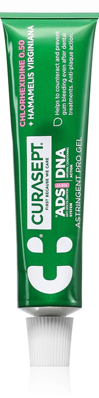 Curasept ADS DNA Astringent Pro гел за смиривање зуба