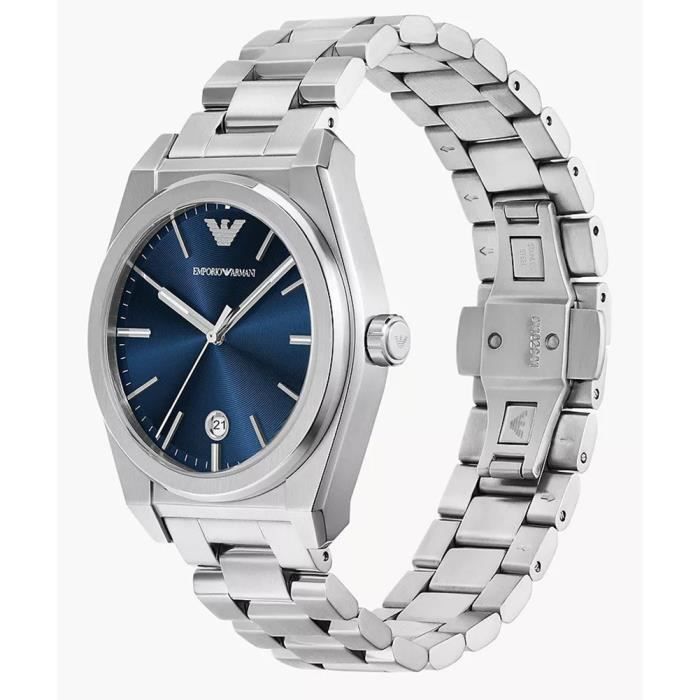 Emporio Armani herenhorloge - AR11620 - Zilverkleurig roestvrij staal - Waterbestendig tot 5 ATM