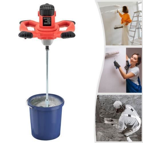 1500W 6 velocidades Eléctrica Rührwerk Rührgerät Mörtelrührer Handmischer Beton Rührer 220V para Werk
