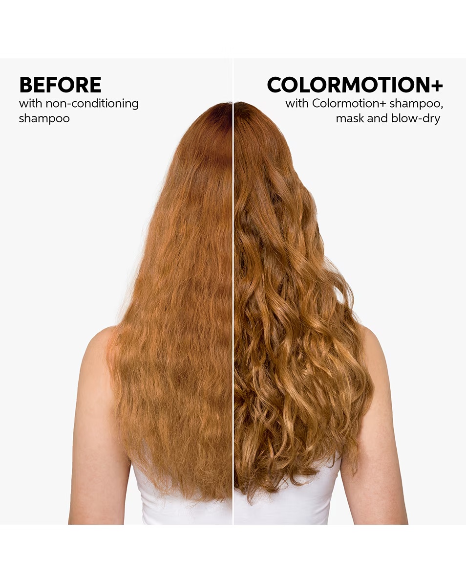 Balsamul WELLA PROFESSIONALS ColorMotion pentru menținerea strălucirii părului vopsit