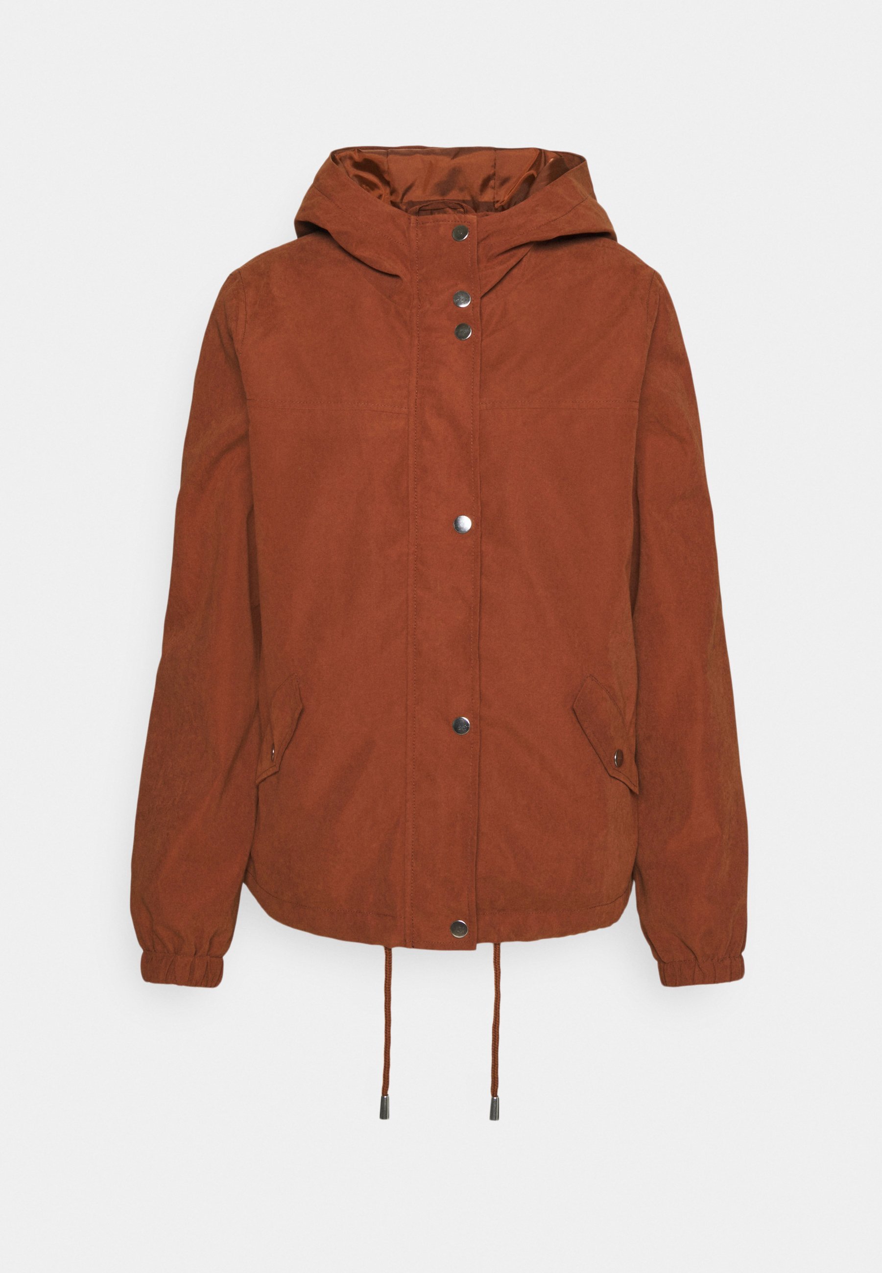 JDY JDYNEWHAZEL SHINE JACKET - Zomerjas - metallic rood