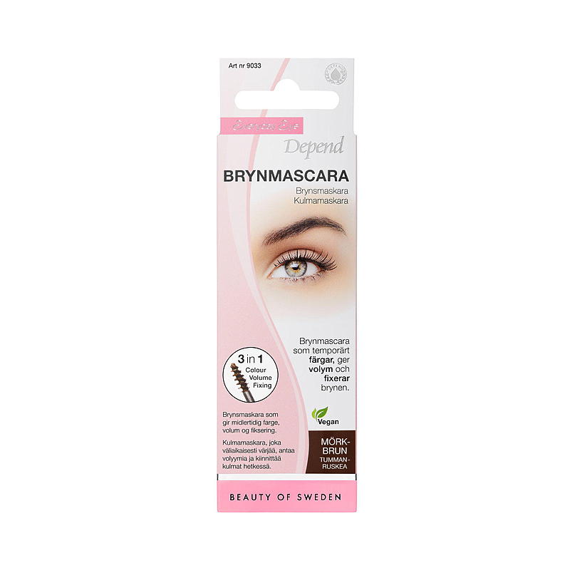 Depend Augenbrauen-Mascara dunkelbraun