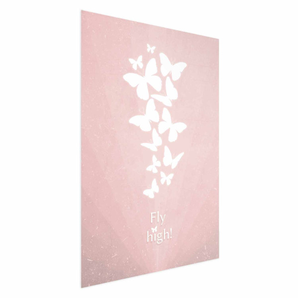 Plakat Fly High 21x30 cm