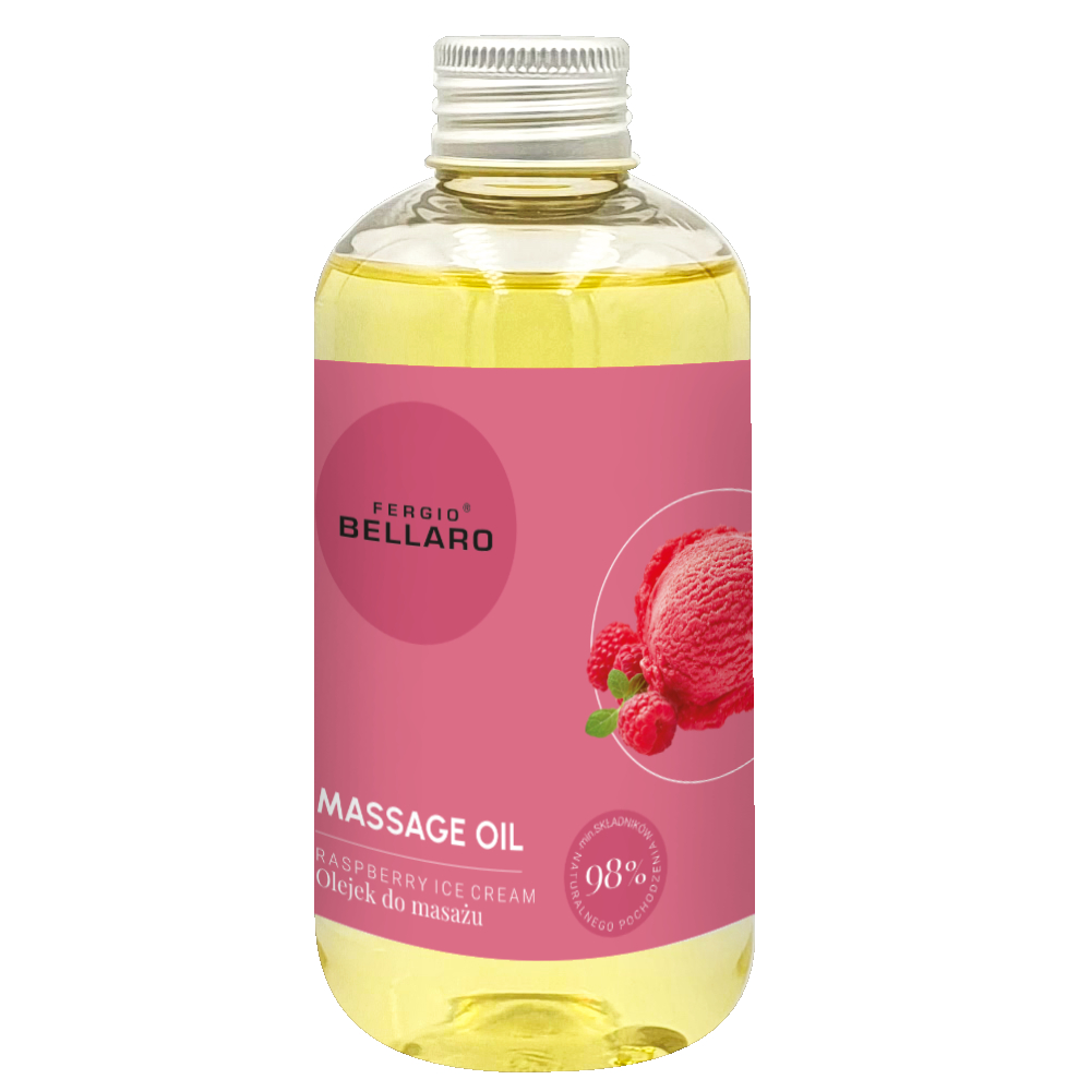 Olio da massaggio Fergio Bellaro 200ml Sorbetto al lampone