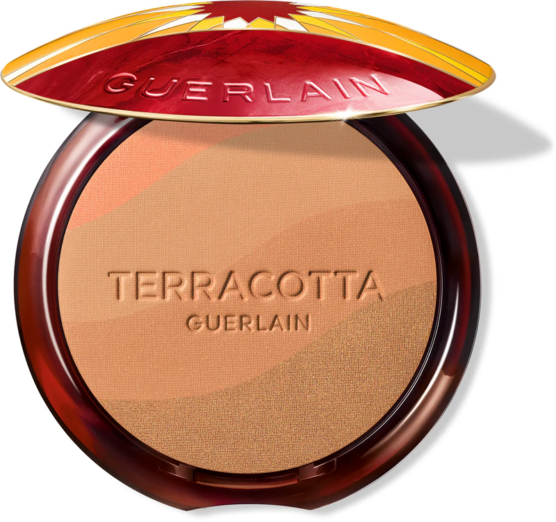 GUERLAIN Pó Bronzeador Iluminador Terracotta Golden Dunes Edição Limitada