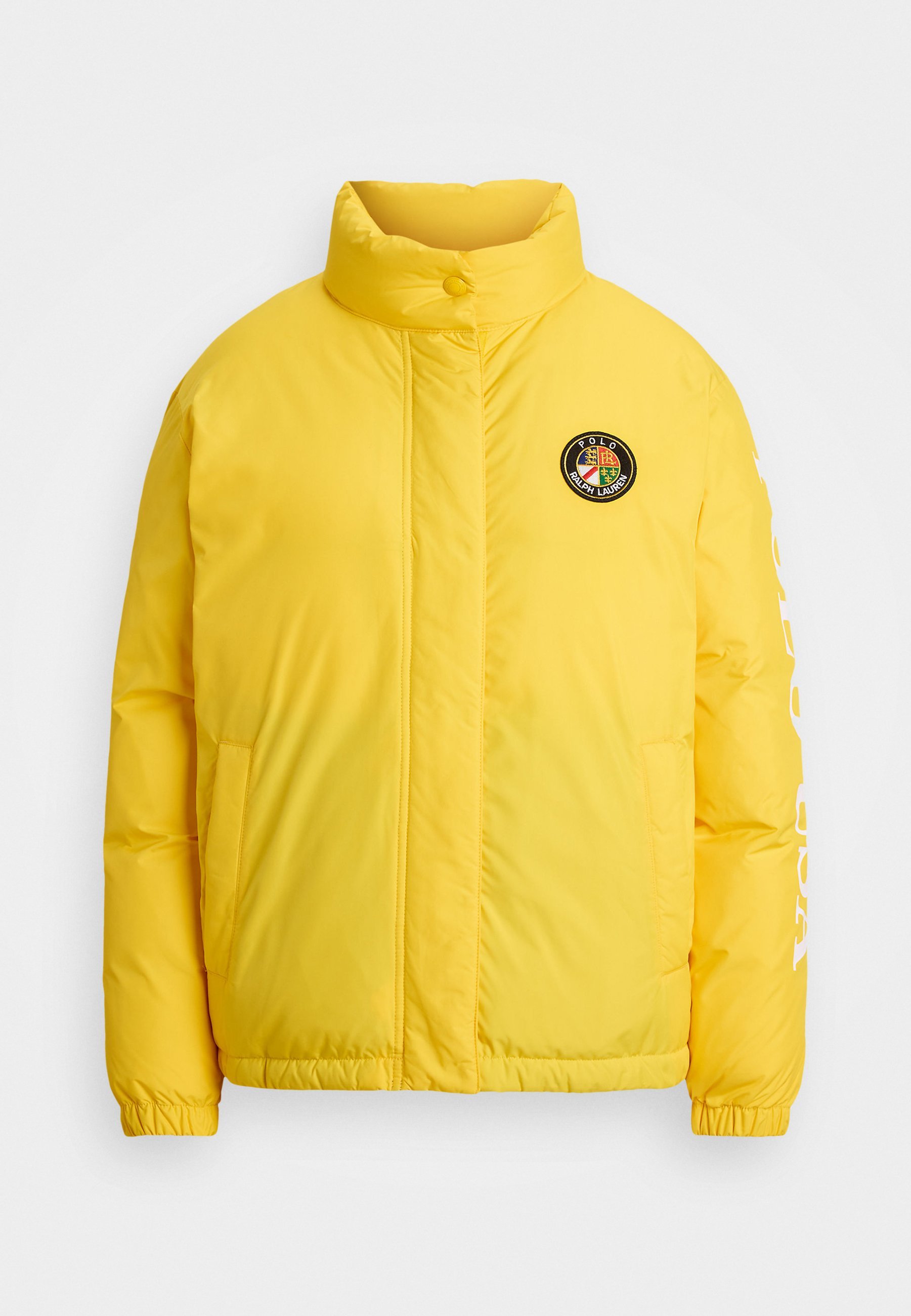 Polo Ralph Lauren LOGO DOWN PUFFER JACKET - Pehelykabát - sportos arany