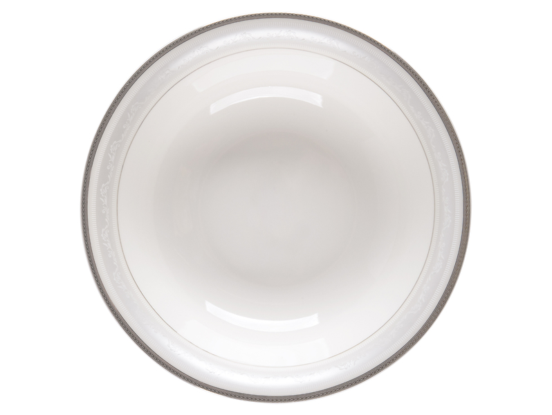 Salaterka Paris porcelanowa 23 cm biała