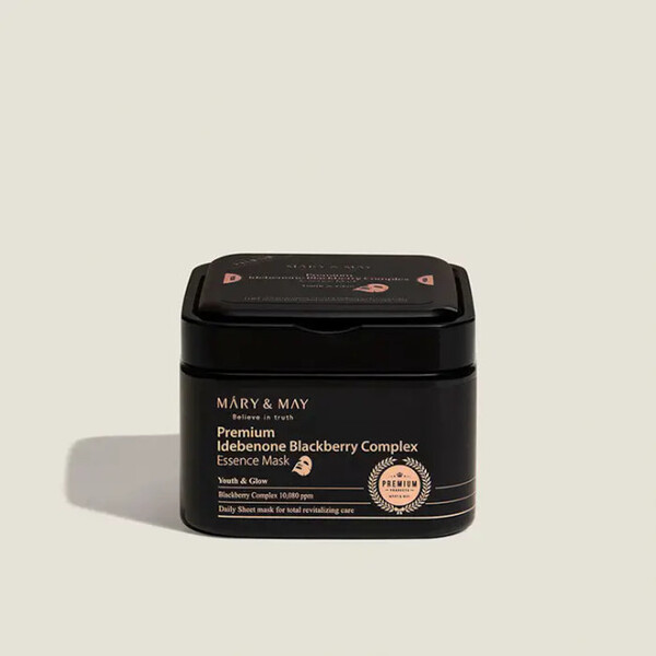 MARY & MAY Idebenone + Blackberry Complex Essence Masker